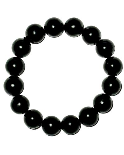 Shungite Round Bead Bracelets