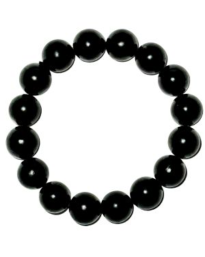 Shungite Round Bead Bracelets