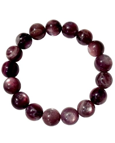 Gem Lepidolite Crystal Bracelet