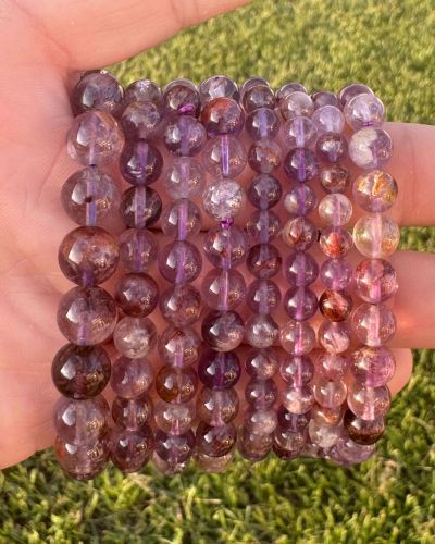 Super Seven Cacoxenite Bracelet