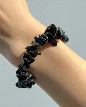 Shungite Chip Stretch Bracelet