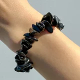 Shungite chip bracelet