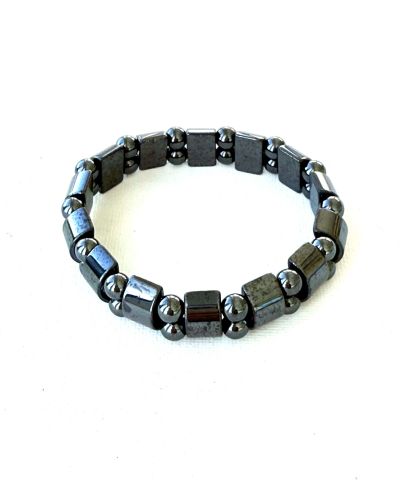 Mens Magnetic Hematite Bracelet