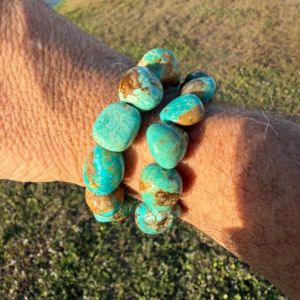 Number Eight Mine (Nevada) Turquoise Bracelet
